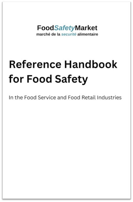 reference handbook for food safety